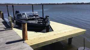 Boat Lifts by Boondocks Pilings & Piers in Wisconsin